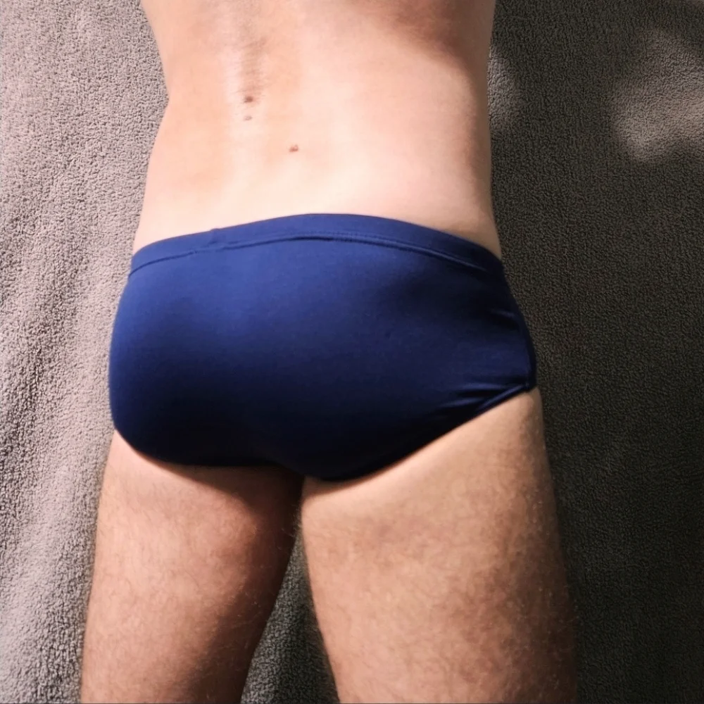 AussieBum Navy Swim Briefs - Picture 9 of 9